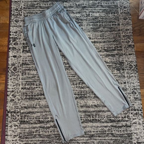 •UNDER AMOUR• UA GREY JOGGER/TRACK PANT SIZE ADULT SMALL EUC W/POCKETS - Picture 7 of 7